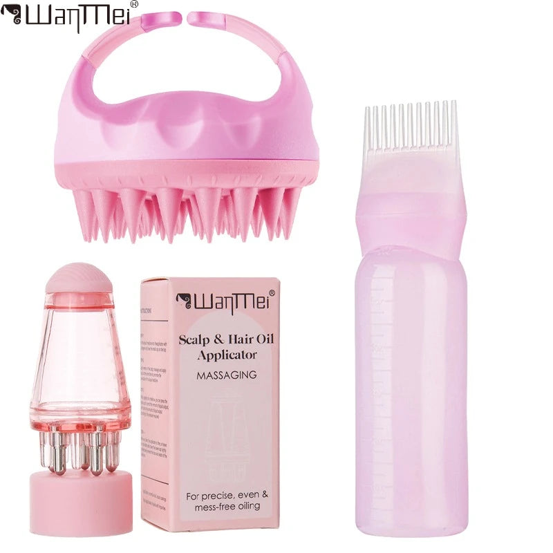 Kit Applicateur & Massage Cuir Chevelu – Soin Complet