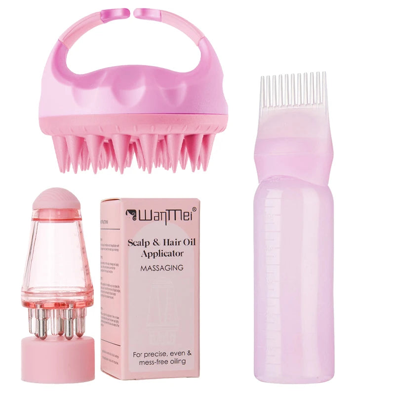 Kit Applicateur & Massage Cuir Chevelu – Soin Complet