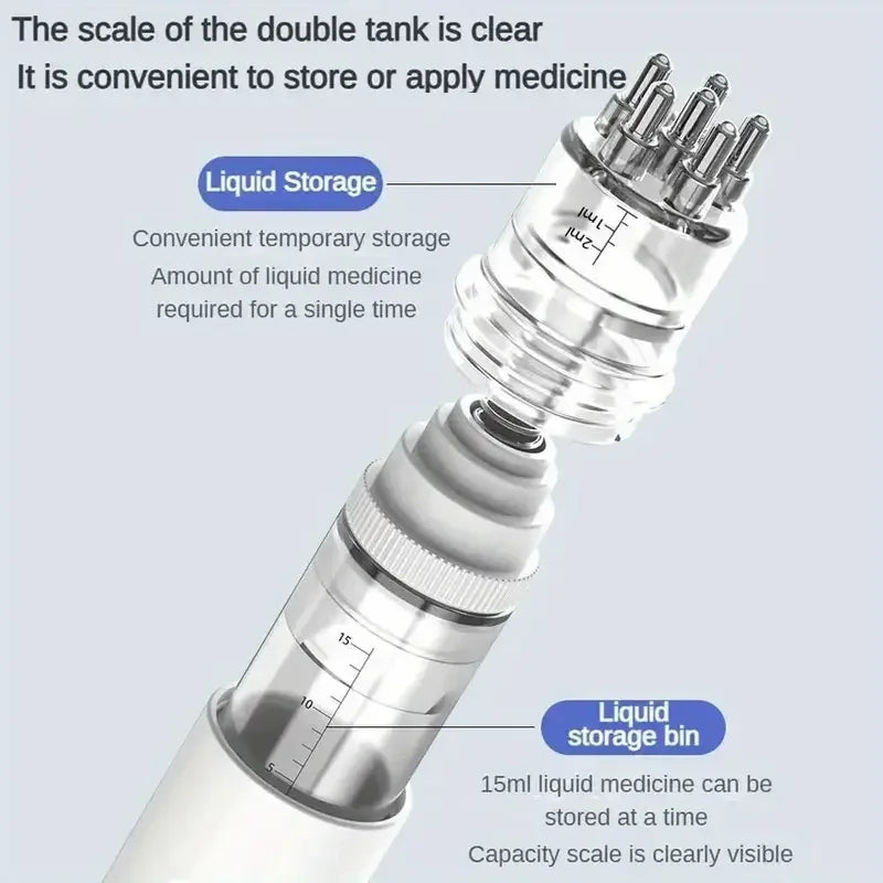 Applicateur capillaire massant – Diffusion précise & stimulation du cuir chevelu