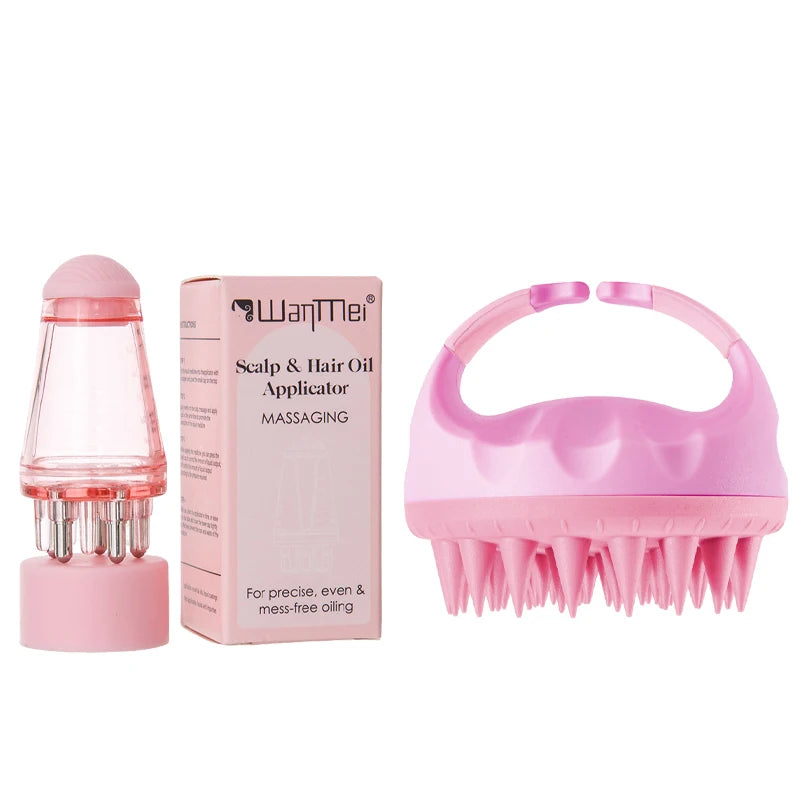 Kit Applicateur & Massage Cuir Chevelu – Soin Complet